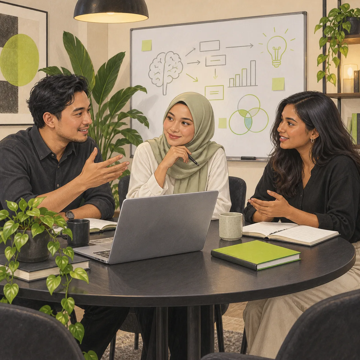 Executive: Summarise options and check the assumptions behind a decision.